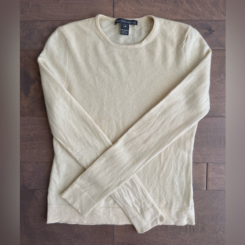 Saks Fifth Avenue 100% Cashmere Sweater